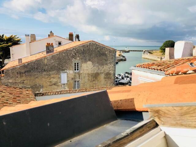 Sur L'Ilot De St Martin Au Centre Du Port Vue Exceptionnelle ! Daire Saint-Martin-de-Ré Dış mekan fotoğraf